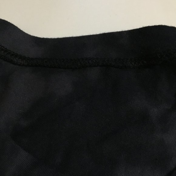 Torrid Soundgarden Gray/Black Tie-Dye Slashed Tee Shirt Plus Size 2 2X - Picture 4 of 8